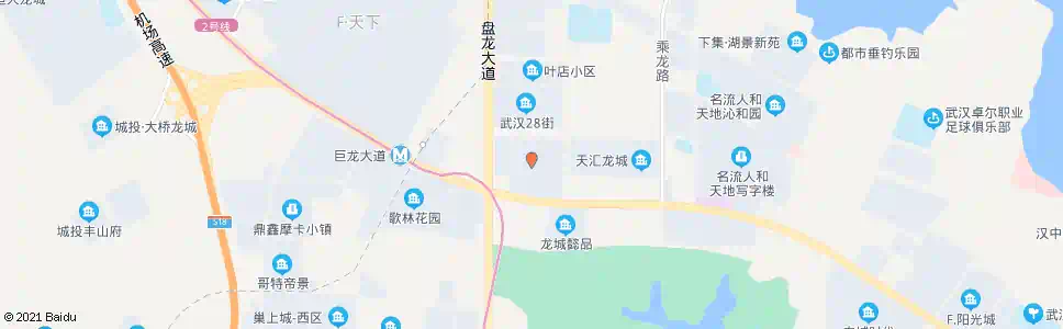 武汉巨龙大道衍生领袖城_公交站地图_武汉公交_妙搜公交查询2025
