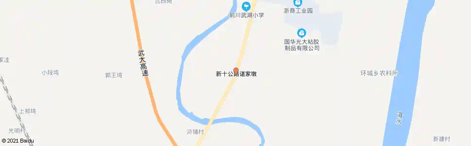 武汉新十公路谌家墩_公交站地图_武汉公交_妙搜公交查询2025