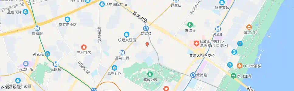武汉惠济路赵家条_公交站地图_武汉公交_妙搜公交查询2025