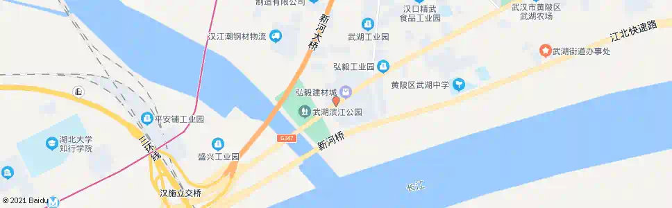武汉汉施公路新河桥_公交站地图_武汉公交_妙搜公交查询2025