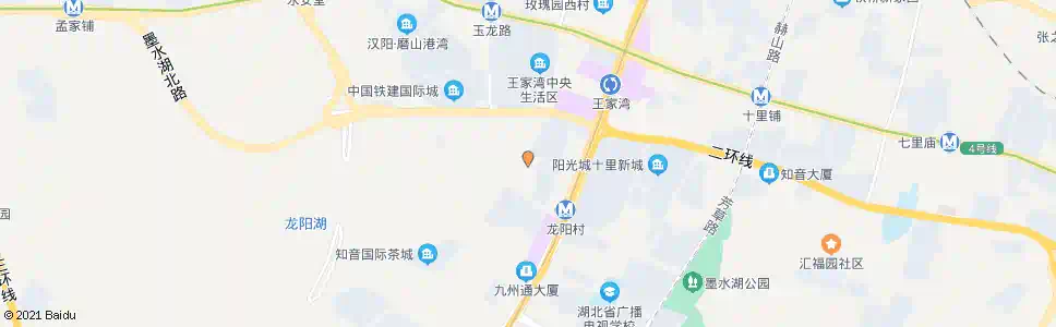 武汉蟠龙路邱家小湾_公交站地图_武汉公交_妙搜公交查询2025
