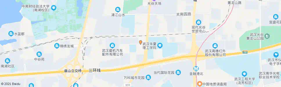 武汉茅店山东路华夏学院_公交站地图_武汉公交_妙搜公交查询2025