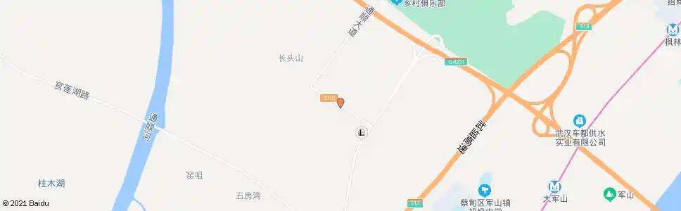 武汉101省道肖家岭_公交站地图_武汉公交_妙搜公交查询2025