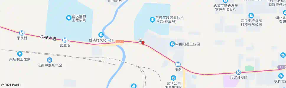 武汉汉施公路界埠村_公交站地图_武汉公交_妙搜公交查询2025
