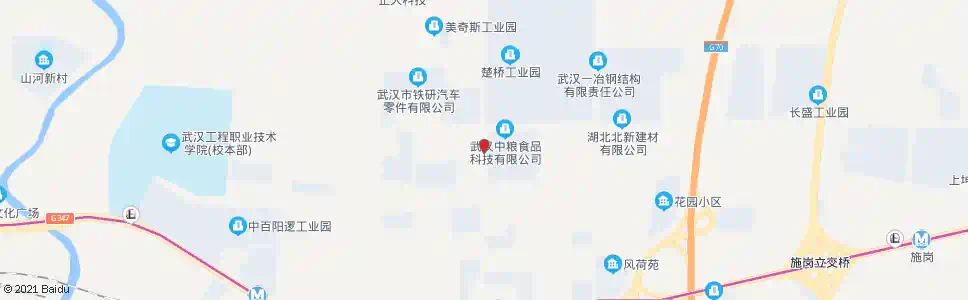 武汉余泊北路中粮食品_公交站地图_武汉公交_妙搜公交查询2025