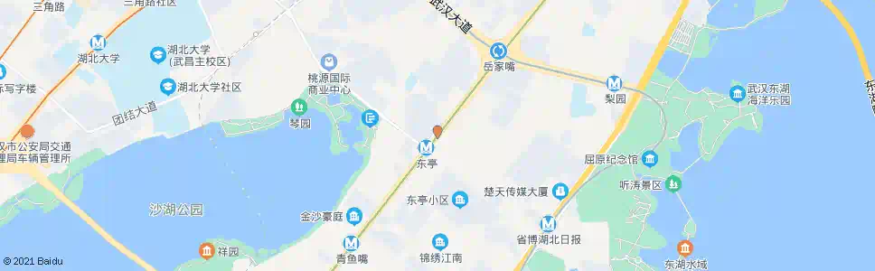 武汉中北路东亭_公交站地图_武汉公交_妙搜公交查询2025