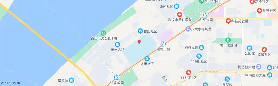 武汉建设一路旅大街_公交站地图_武汉公交_妙搜公交查询2025