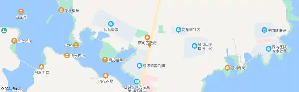 武汉知音湖大道知音公园_公交站地图_武汉公交_妙搜公交查询2025