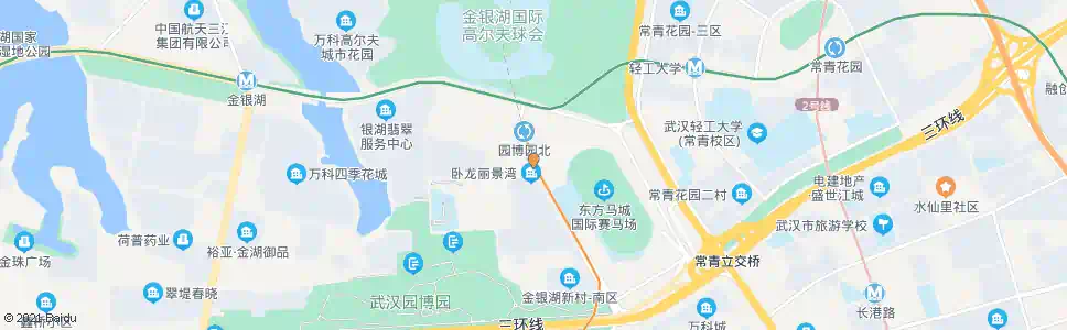 武汉金南一路卧龙丽景湾_公交站地图_武汉公交_妙搜公交查询2025