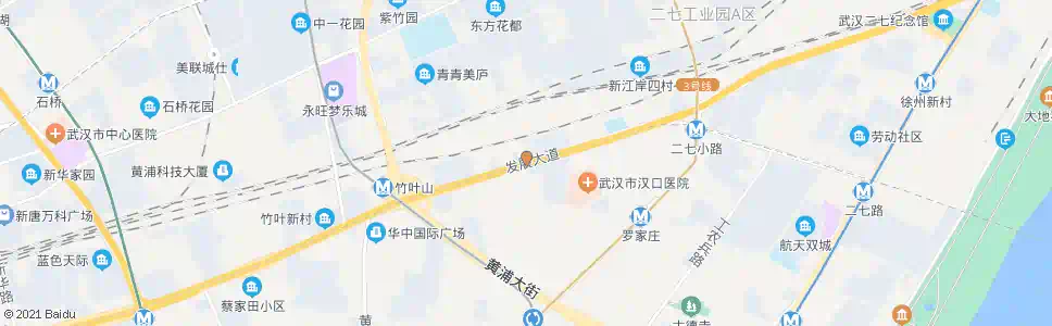 武汉发展大道汉口医院_公交站地图_武汉公交_妙搜公交查询2025