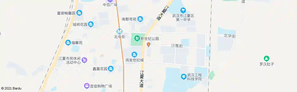 武汉江夏大道公交停车场_公交站地图_武汉公交_妙搜公交查询2025
