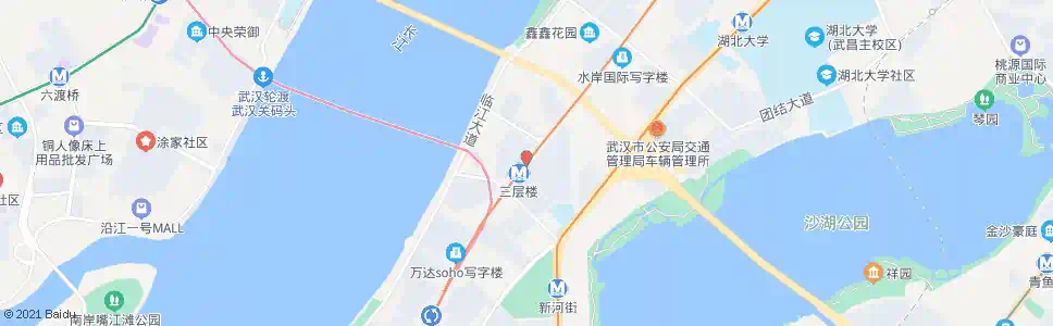 武汉和平大道三层楼_公交站地图_武汉公交_妙搜公交查询2025