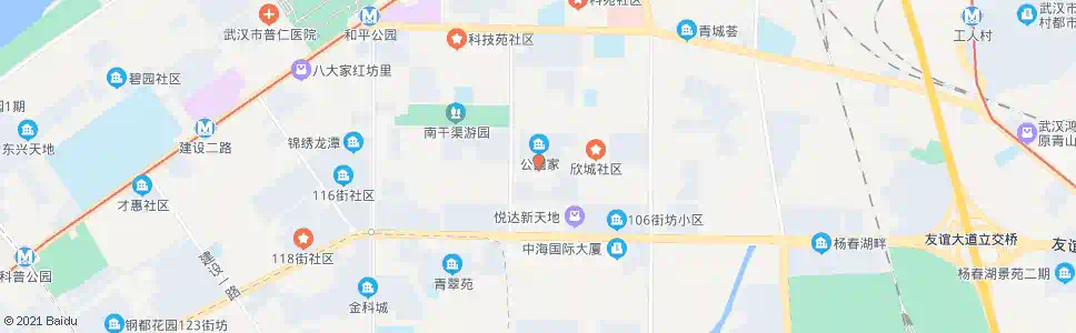 武汉黄州街108街坊_公交站地图_武汉公交_妙搜公交查询2025