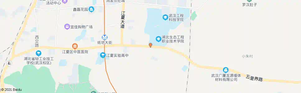 武汉湖北生态学院_公交站地图_武汉公交_妙搜公交查询2025