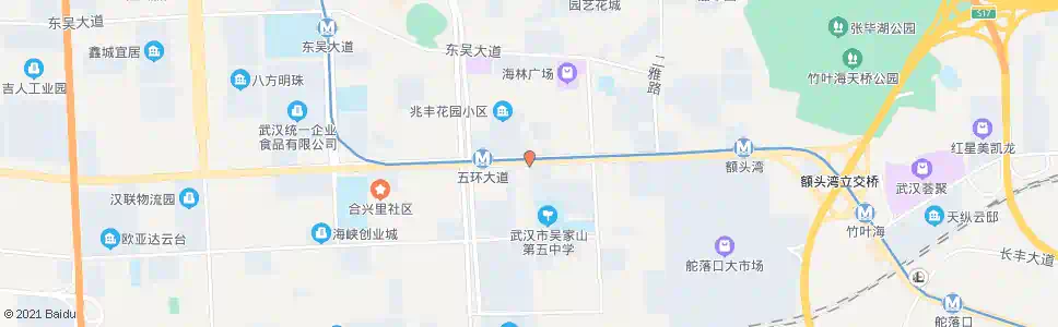 武汉四明路南段_公交站地图_武汉公交_妙搜公交查询2025
