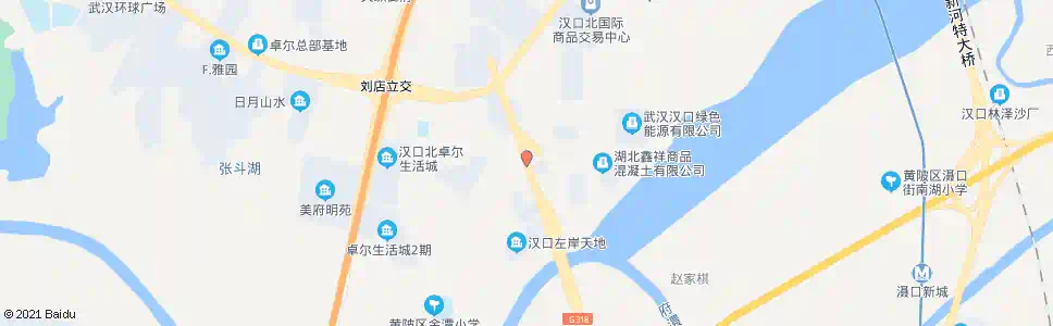 武汉汉黄路道贯泉_公交站地图_武汉公交_妙搜公交查询2025