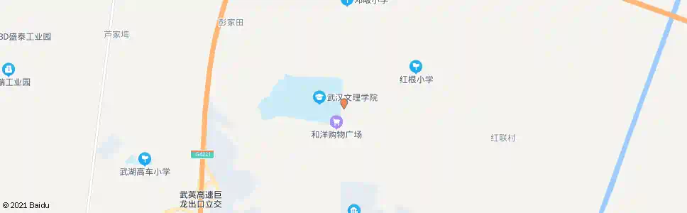 武汉胜海大道江大文理学院站_公交站地图_武汉公交_妙搜公交查询2025