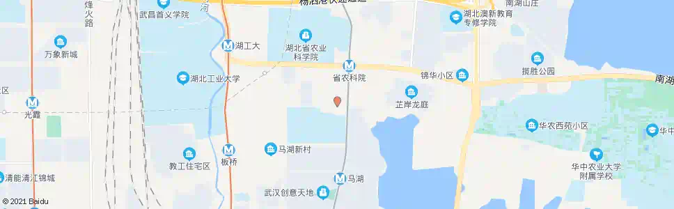武汉南湖大道马湖_公交站地图_武汉公交_妙搜公交查询2025