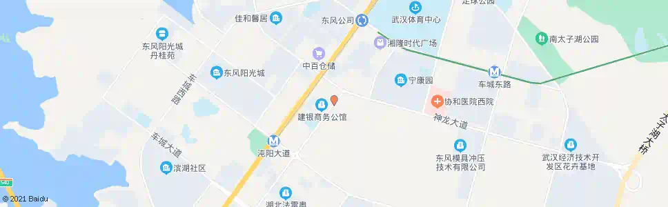 武汉创业路开发区一中_公交站地图_武汉公交_妙搜公交查询2025