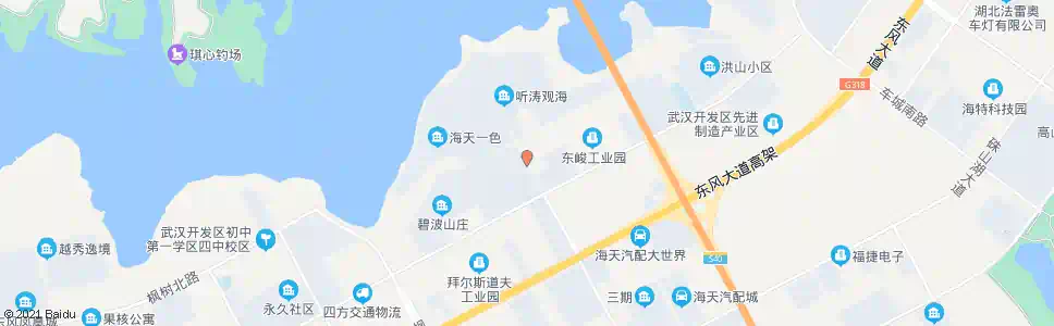 武汉珠山湖大道枫树一路_公交站地图_武汉公交_妙搜公交查询2025