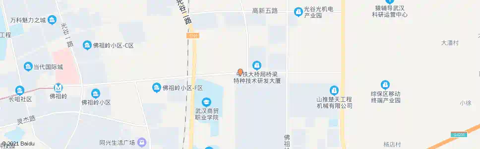 武汉高新六路康一路_公交站地图_武汉公交_妙搜公交查询2025