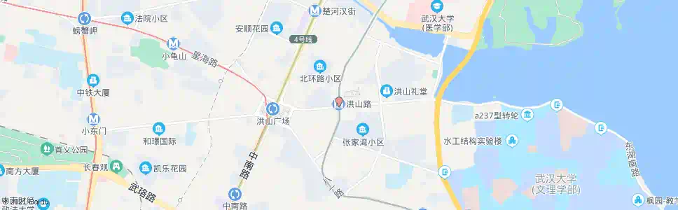 武汉洪山路_公交站地图_武汉公交_妙搜公交查询2025