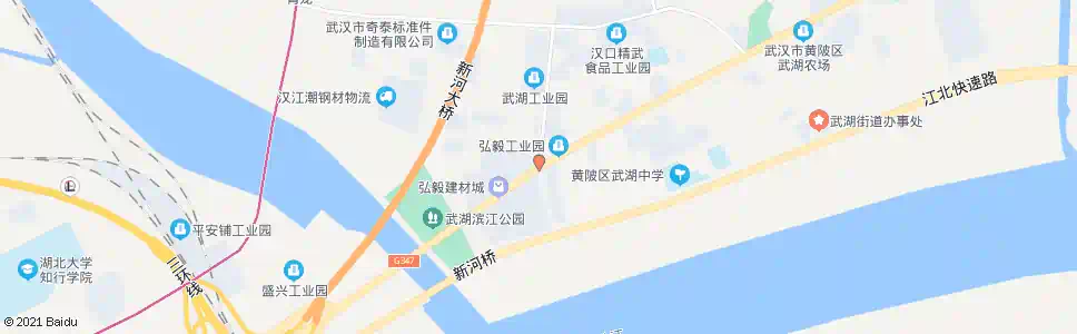 武汉汉施公路发展路_公交站地图_武汉公交_妙搜公交查询2025