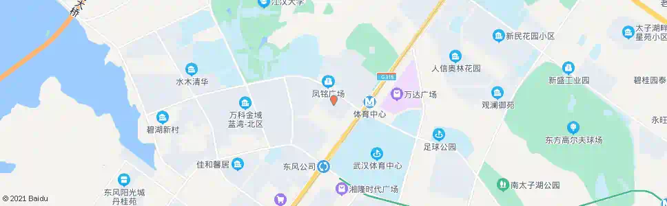 武汉三角湖路市民中心_公交站地图_武汉公交_妙搜公交查询2025