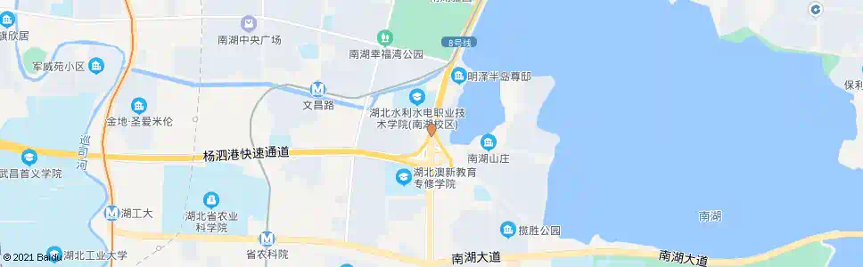 武汉珞狮路南湖山庄_公交站地图_武汉公交_妙搜公交查询2025