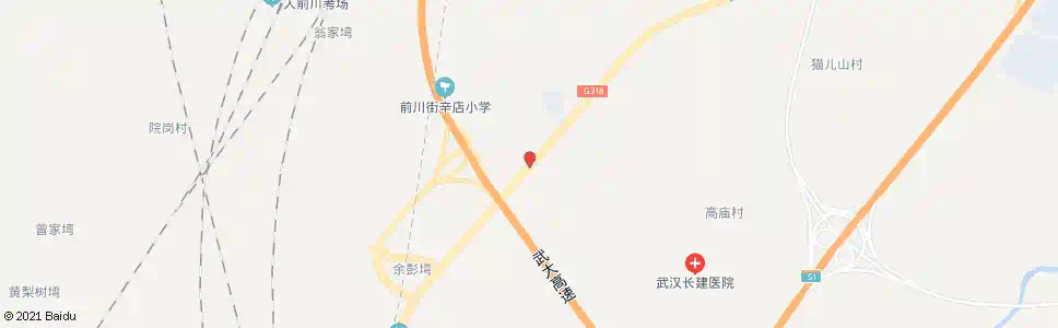 武汉川龙大道盘龙医院_公交站地图_武汉公交_妙搜公交查询2025