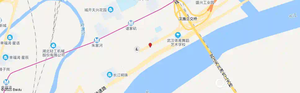 武汉谌家矶大道长报印务公司_公交站地图_武汉公交_妙搜公交查询2025
