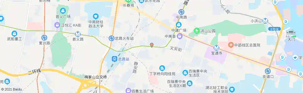 武汉静安路梅苑小区_公交站地图_武汉公交_妙搜公交查询2025