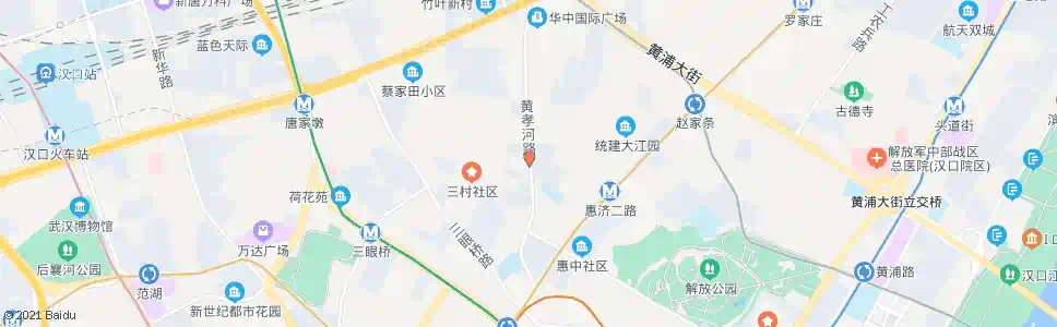 武汉黄孝河路育才路_公交站地图_武汉公交_妙搜公交查询2025