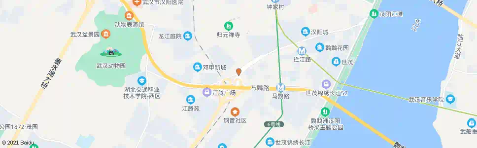 武汉国博大道万家巷_公交站地图_武汉公交_妙搜公交查询2025