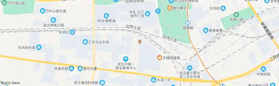 武汉丰顺路天顺园小区_公交站地图_武汉公交_妙搜公交查询2025