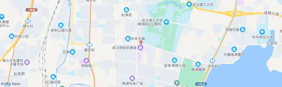武汉文治街丁字桥南路_公交站地图_武汉公交_妙搜公交查询2025