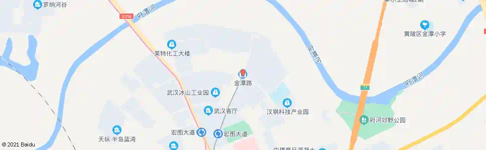 武汉金潭路_公交站地图_武汉公交_妙搜公交查询2025