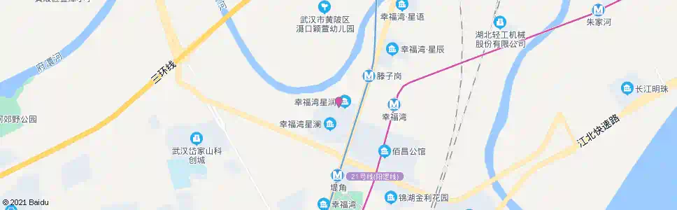 武汉藤子岗站_公交站地图_武汉公交_妙搜公交查询2025