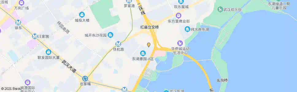 武汉联盟路二环线口_公交站地图_武汉公交_妙搜公交查询2025