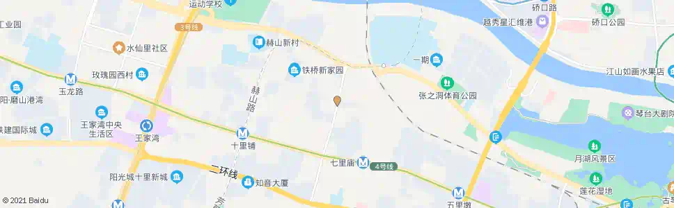 武汉罗七路代李湾_公交站地图_武汉公交_妙搜公交查询2025