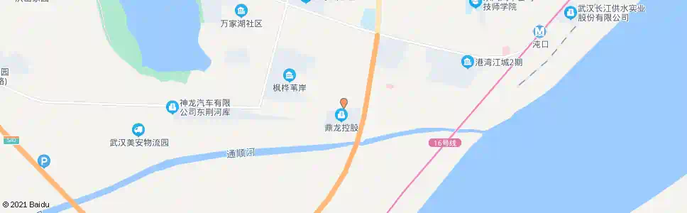 武汉东荆河大道汉洪高速桥_公交站地图_武汉公交_妙搜公交查询2025