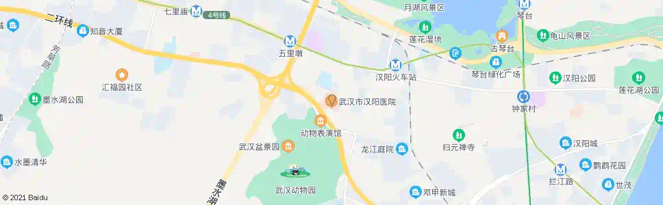武汉汉阳大道汉阳医院_公交站地图_武汉公交_妙搜公交查询2025