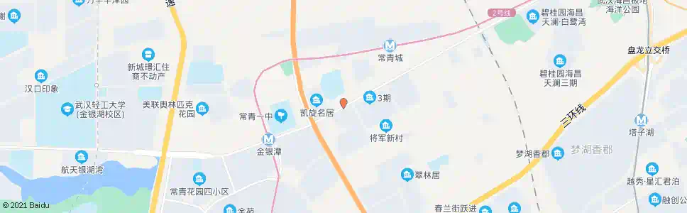 武汉金银潭大道将军一路_公交站地图_武汉公交_妙搜公交查询2025