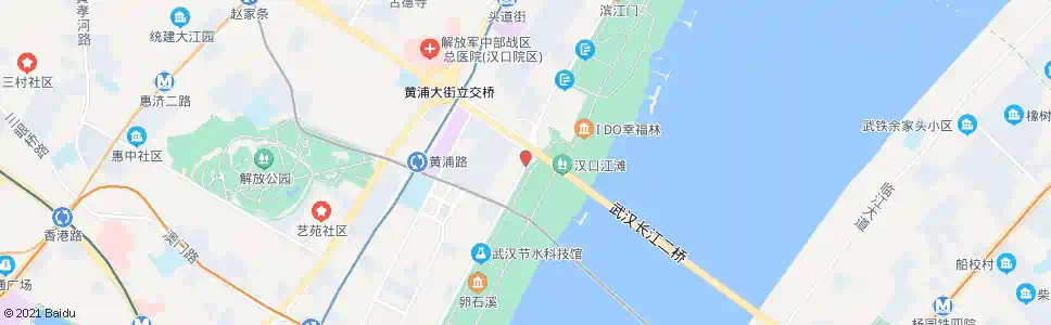 武汉沿江大道长江二桥_公交站地图_武汉公交_妙搜公交查询2025