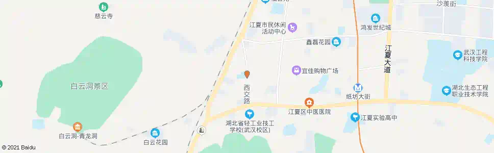 武汉西交路纸坊三小_公交站地图_武汉公交_妙搜公交查询2025