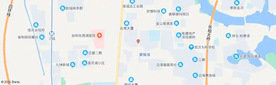 武汉三店中路鑫海花城_公交站地图_武汉公交_妙搜公交查询2025