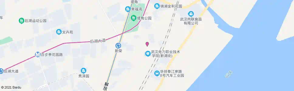 武汉堤角路新北路_公交站地图_武汉公交_妙搜公交查询2025