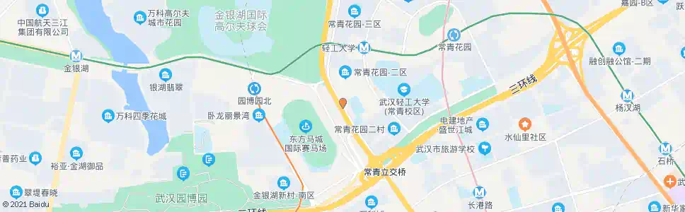 武汉常青北路花园新村_公交站地图_武汉公交_妙搜公交查询2025