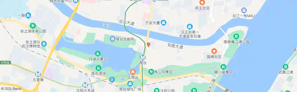 武汉武胜路汉江一桥_公交站地图_武汉公交_妙搜公交查询2025