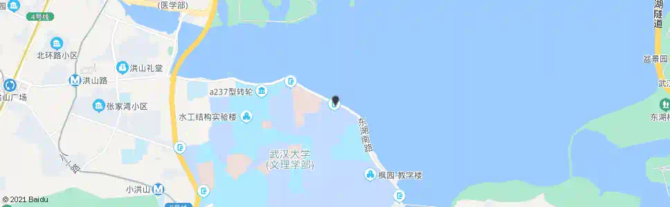 武汉东湖南路凌波门_公交站地图_武汉公交_妙搜公交查询2025